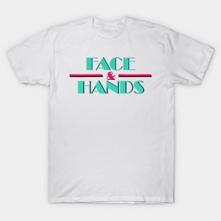 Face and Hands Logo T-Shirt